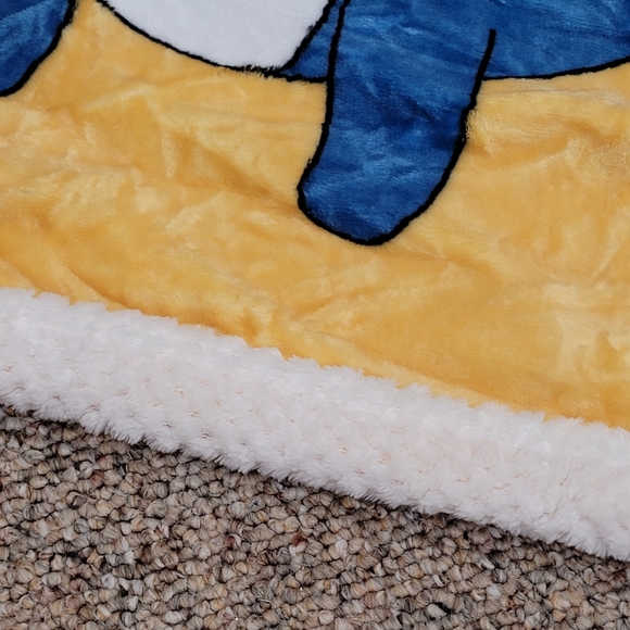 Fuzzy Soft Little Dinosaur Soft Throw Blanket - Picture 3 of 3